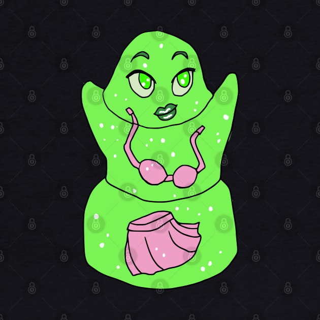 Slime Girl in Bikini CHIBI MONSTER GIRLS Series I by angelasasser